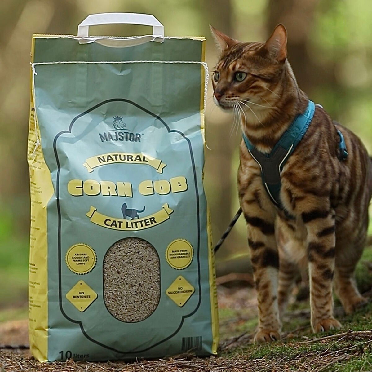 Majstor maisstrø kattesand