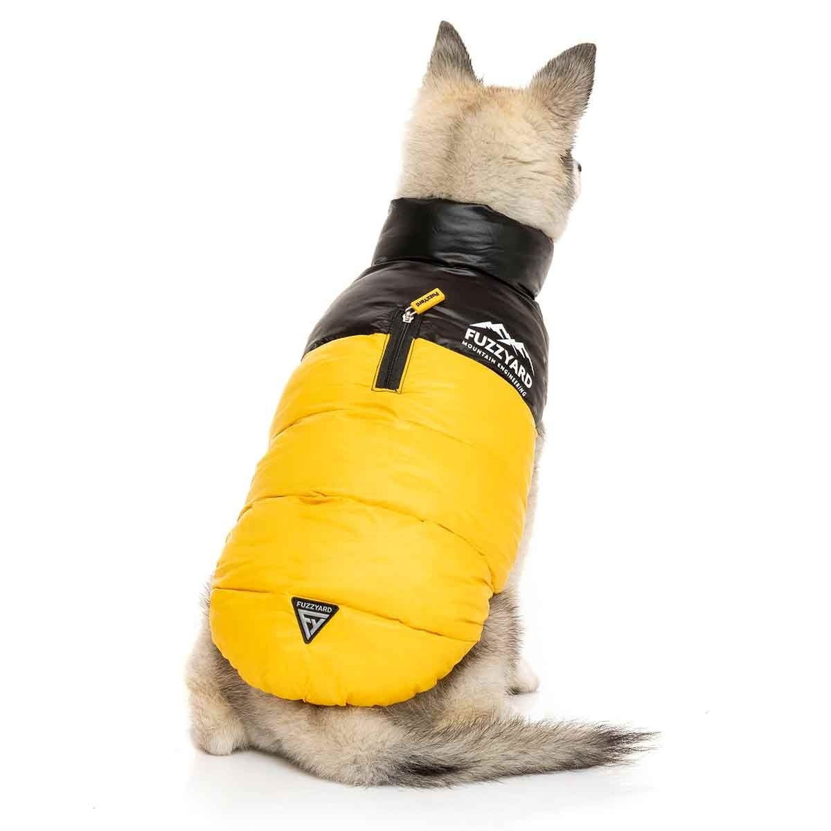 FuzzYard Harlem Puffer Jacket Yellow