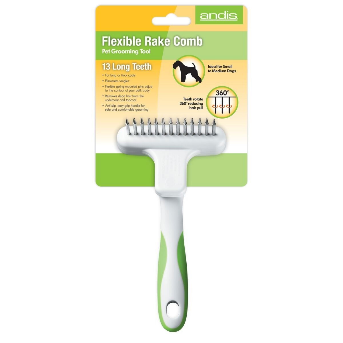 Andis flexible rake comb