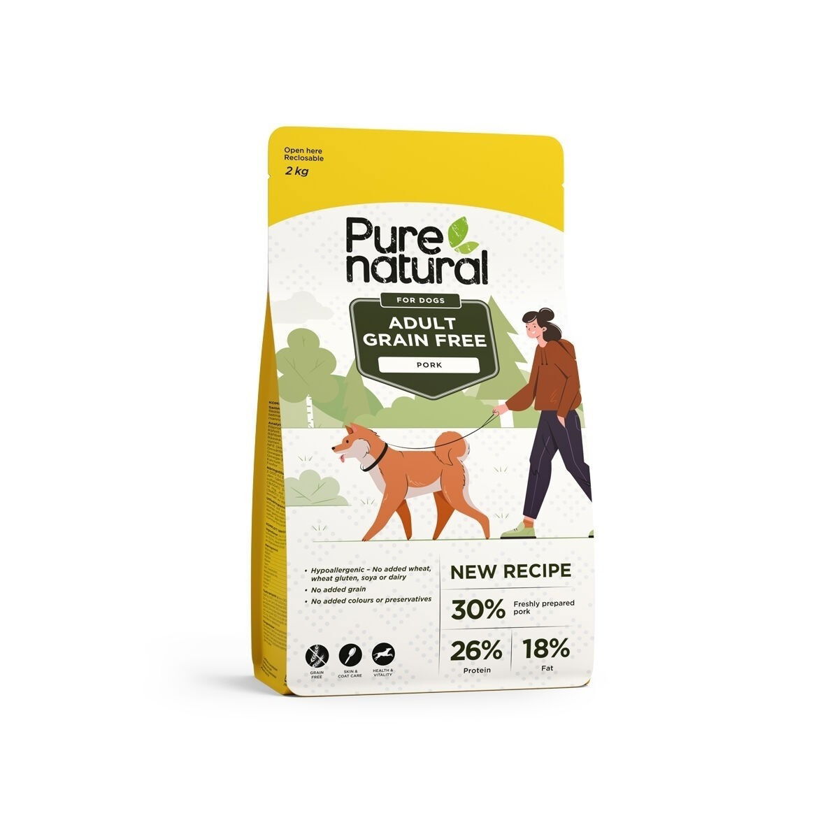 Purenatural Dog Grain Free Pork