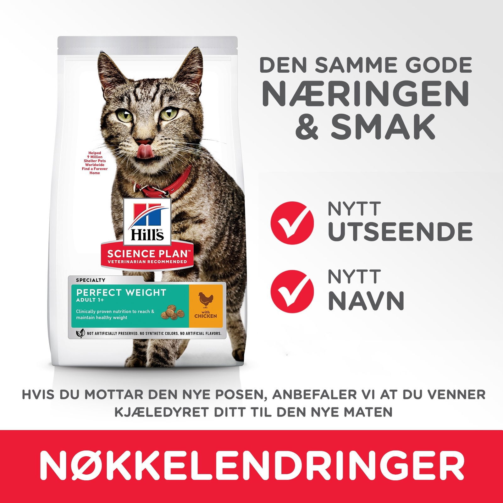 Hill's Science Plan Cat Adult Perfect Weight Chicken