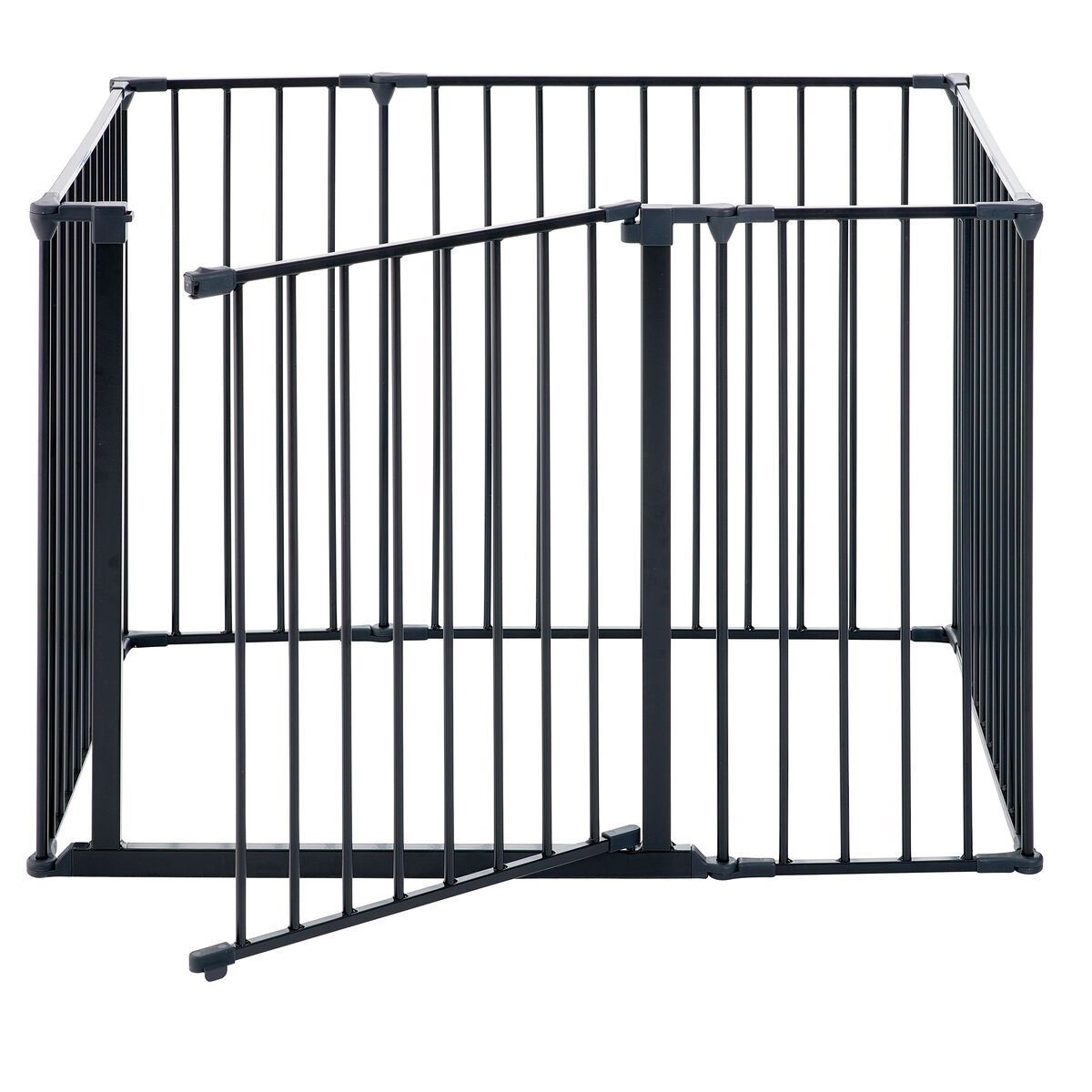 DogSpace Max puppy pen black
