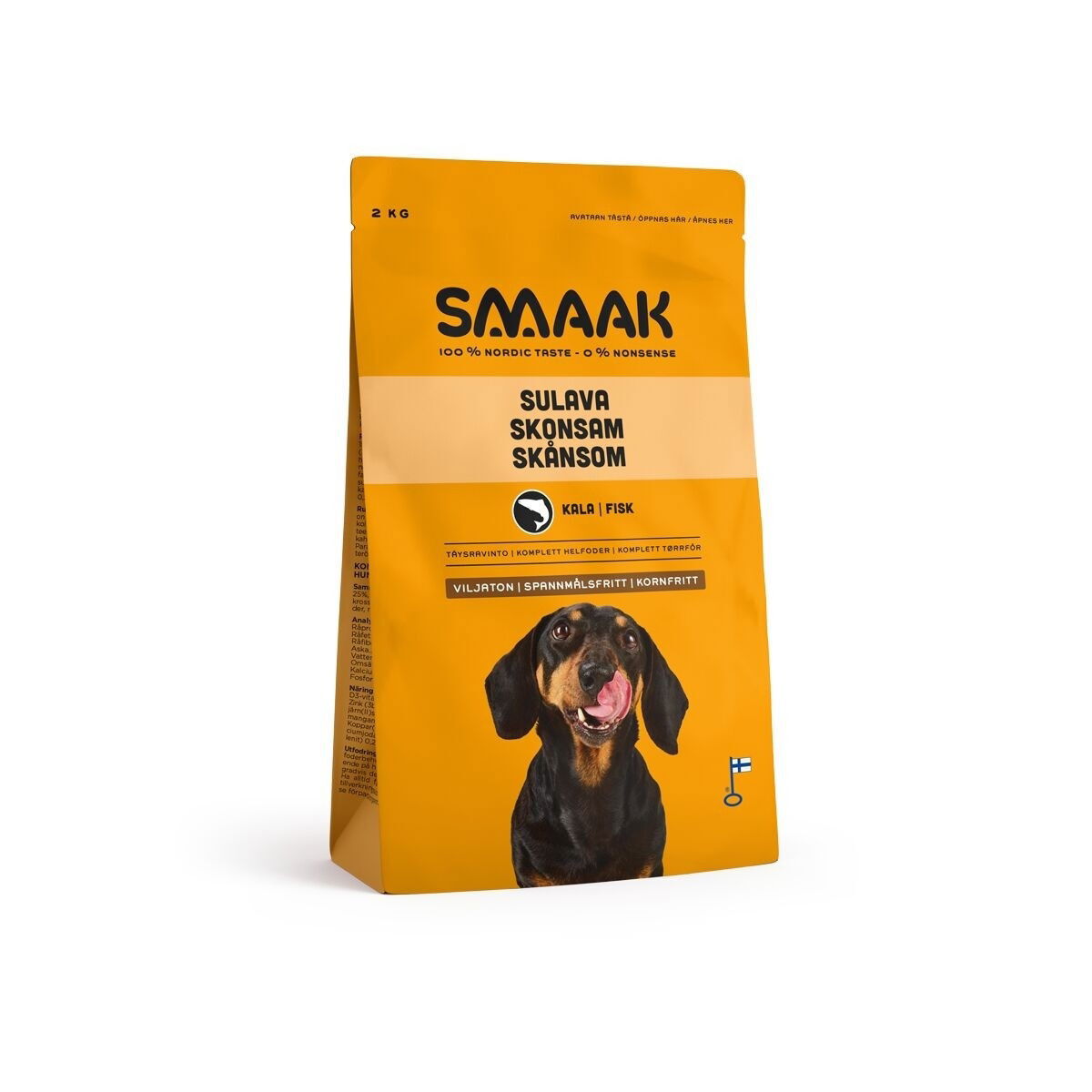 Smaak Dog Adult Grain Free Fish
