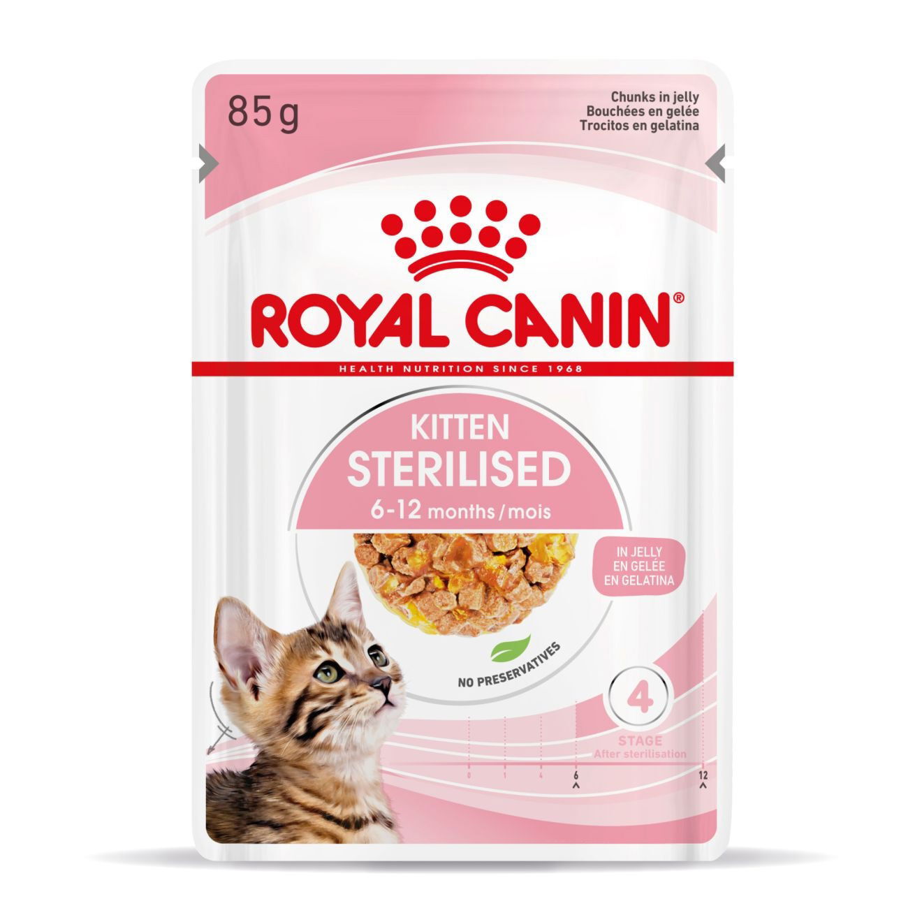 RC FHN Kitten Sterilised Jelly 12x85g