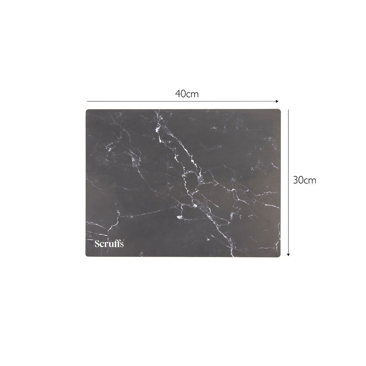 Scruffs placemat marble print
