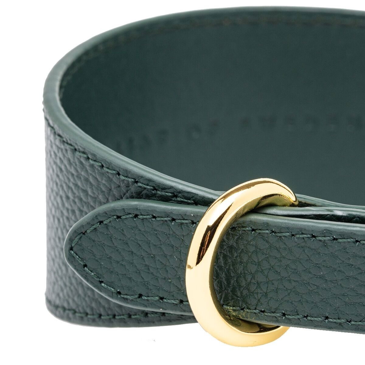 Collar of Sweden Dark Green Collar Wide