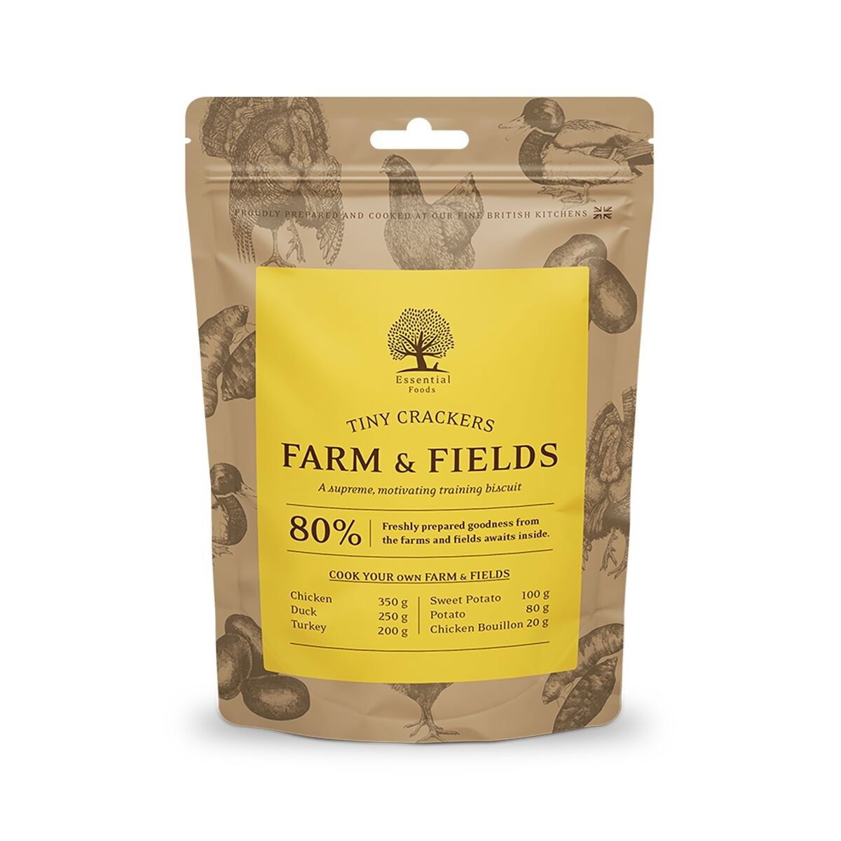 ESSENTIAL Farm&Fields Crackers 100g