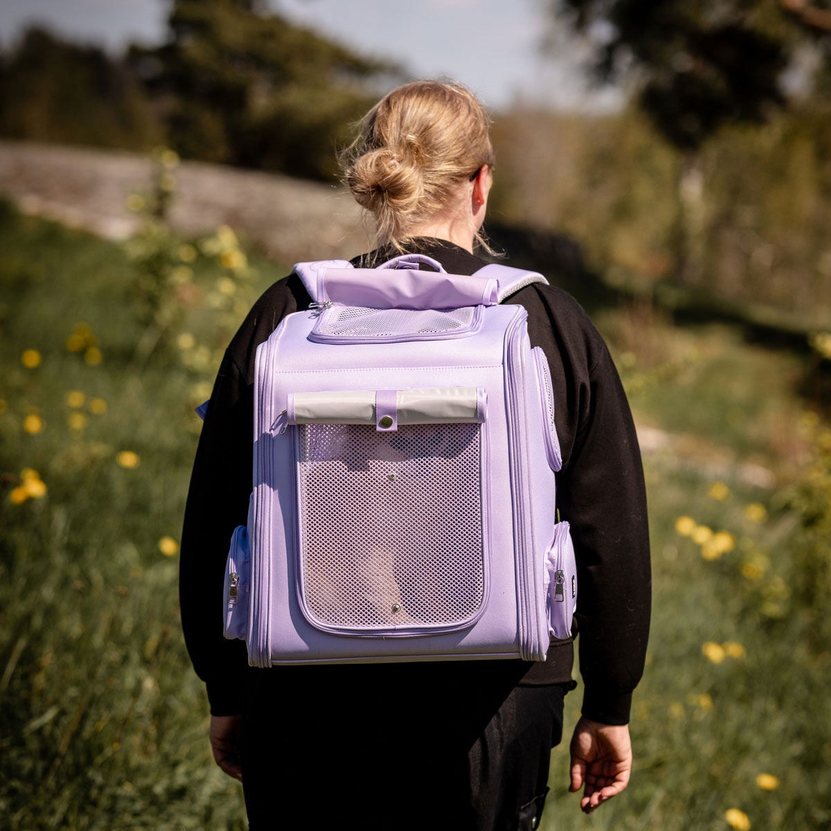 Feel Active Tour expandable backpck lavender