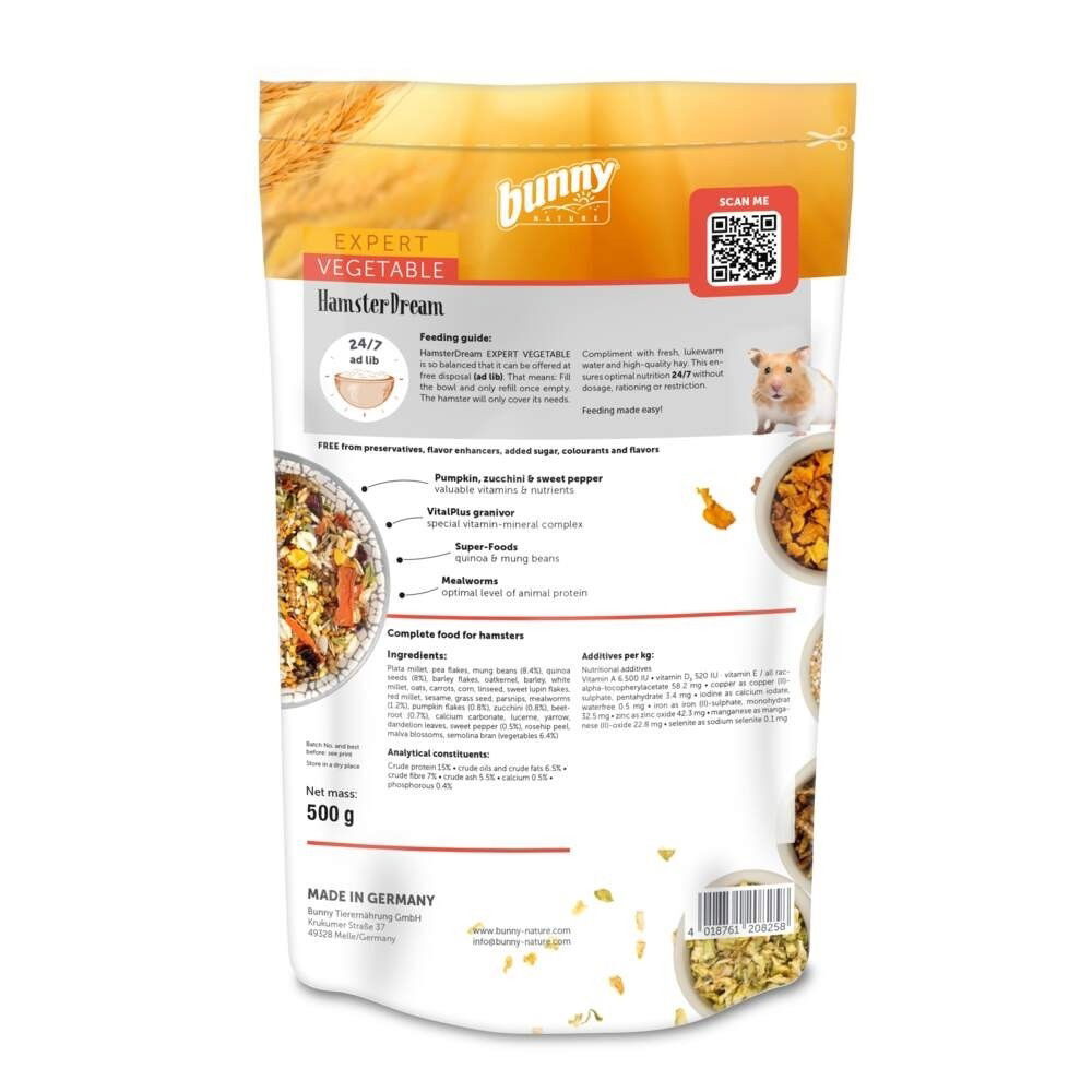 Bunny HamsterDream Expert Vegetable