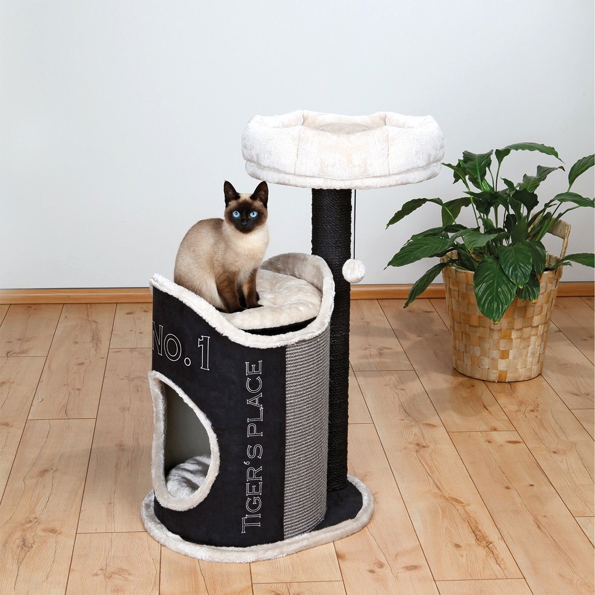 TRIXIE Klo møbler Susana, svart