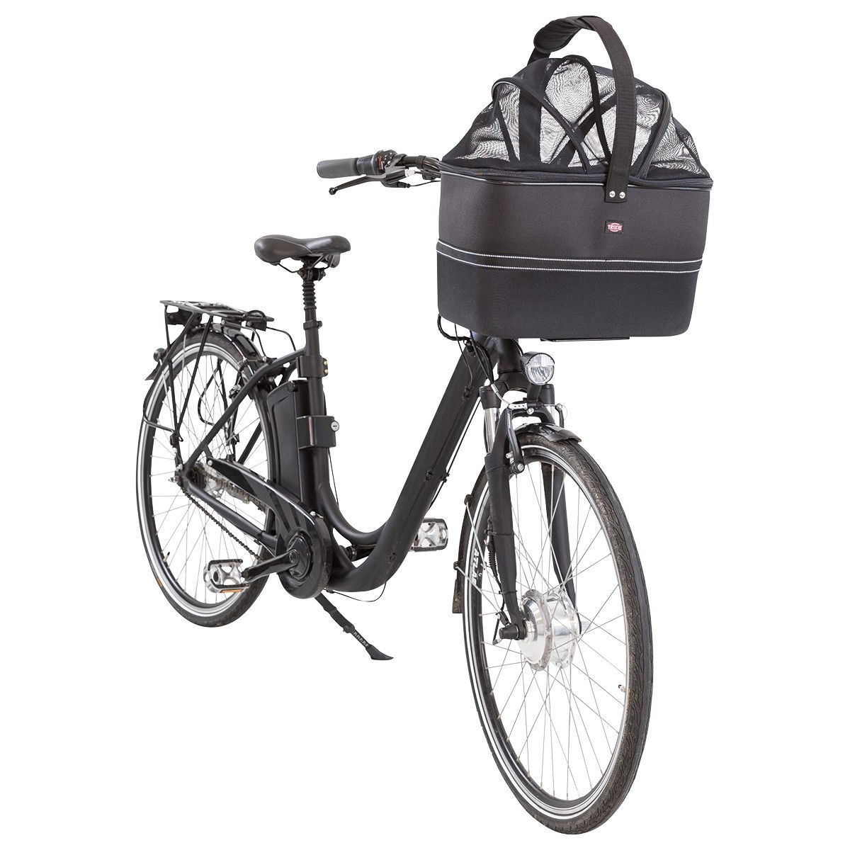 Trixie Front bicycle basket black 41 × 47 × 29 cm