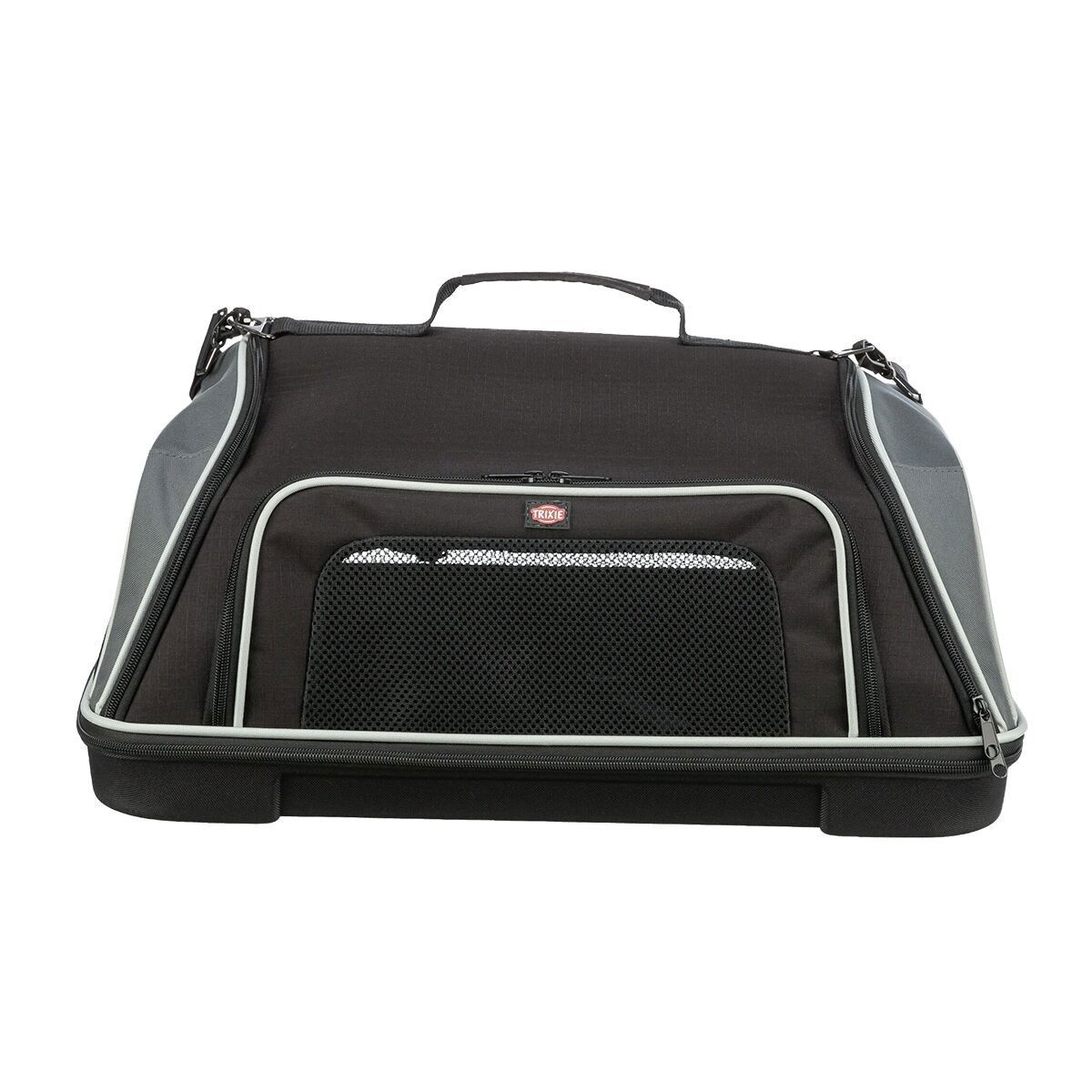 Trixie Boarding airline carrier, black/grey