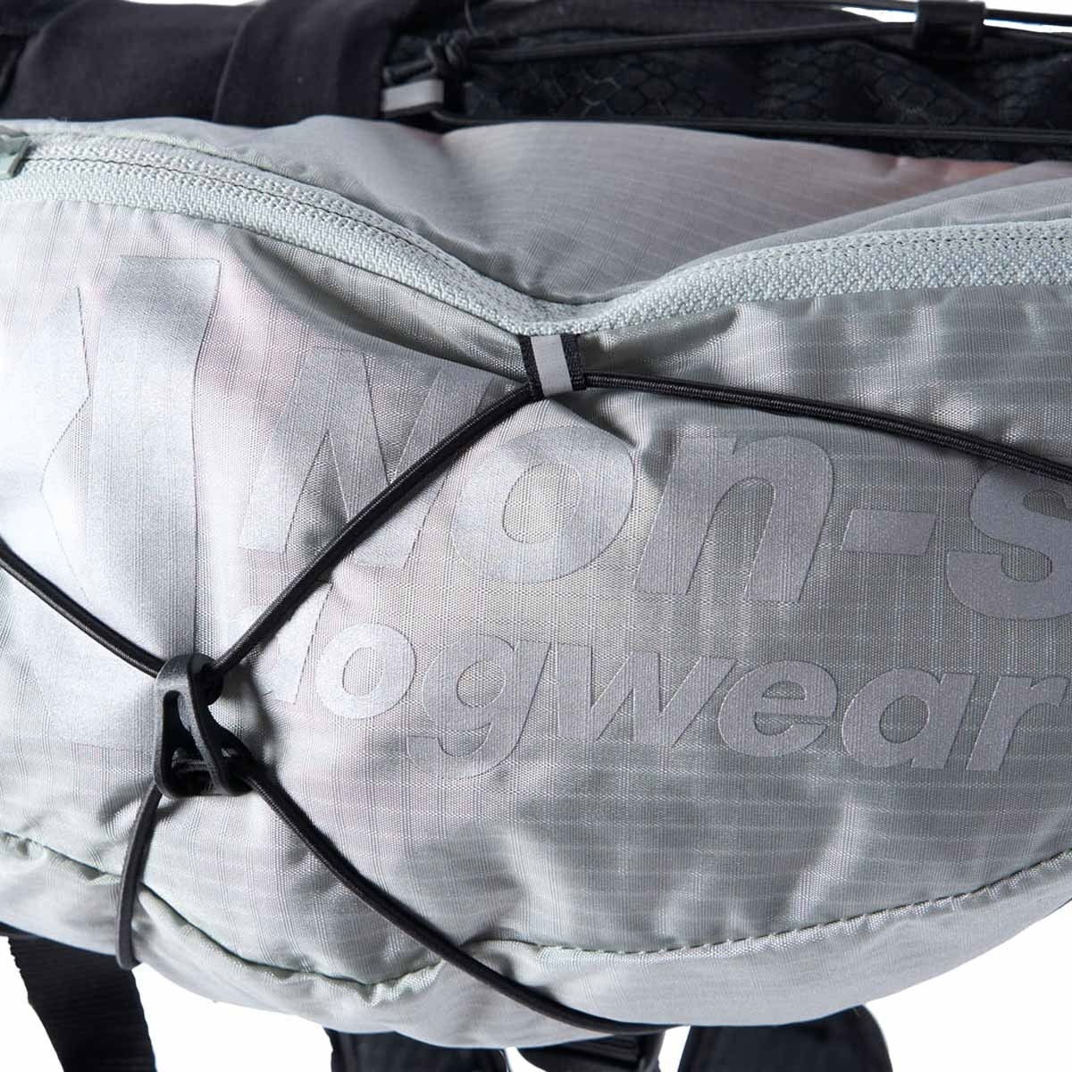Non-Stop Trail Light dog backpack Glacier grey