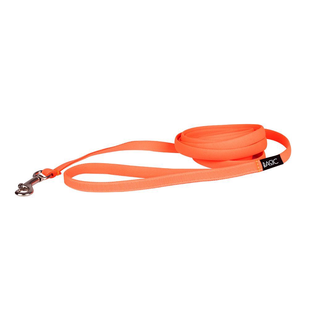 Basic Sweet leash neon coral