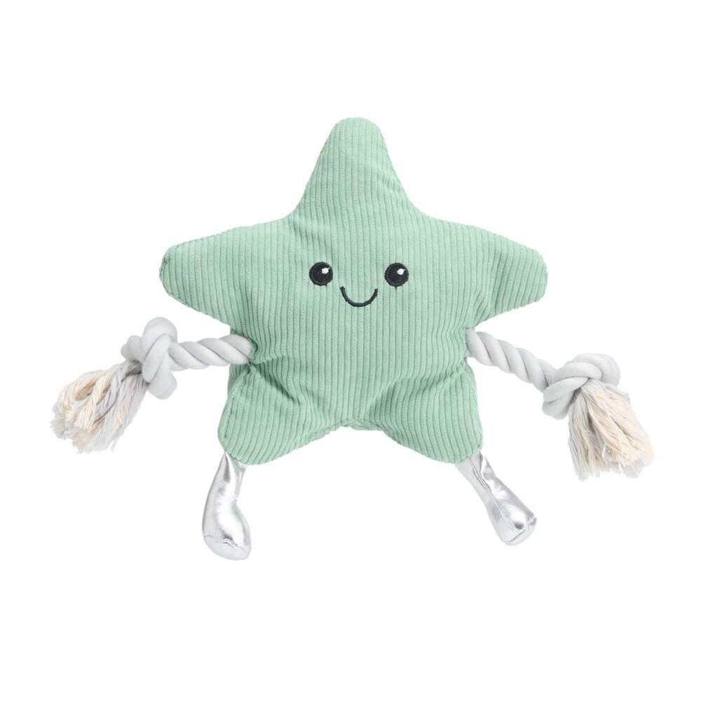 Little&Bigger Xmas Stories star with rope green