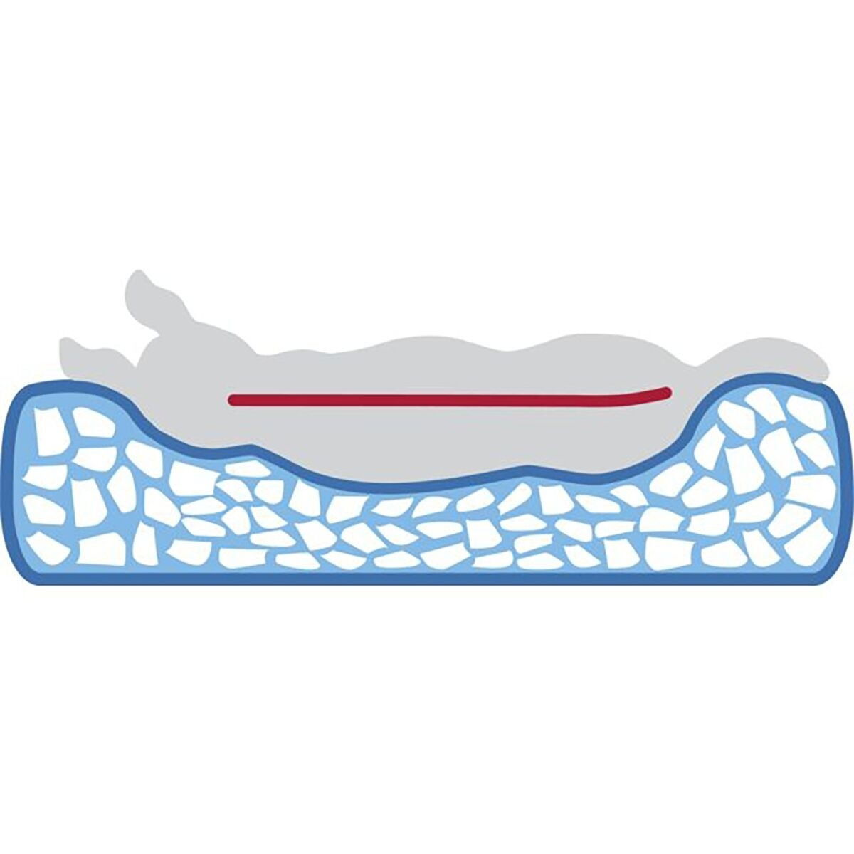 Trixie Bendson vital bed grey