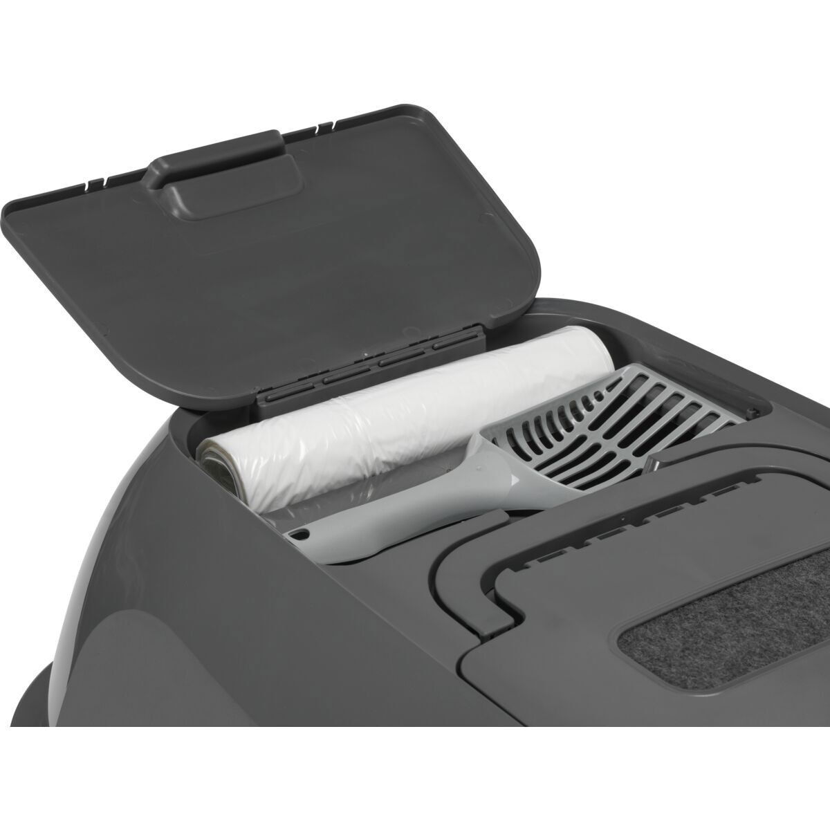 Moderna Mega Deluxe Cat Toilet 98recycled Grey