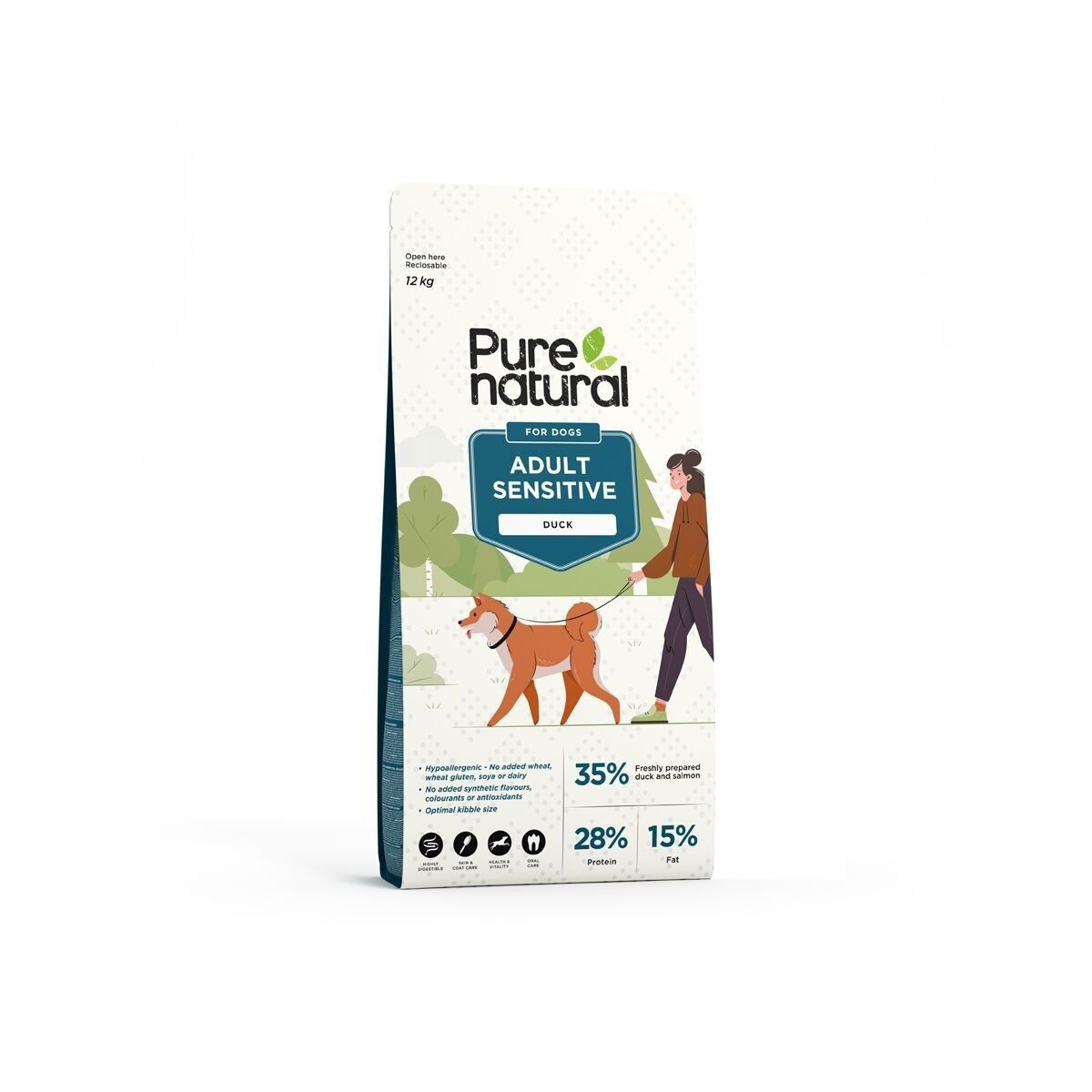Purenatural Dog Adult Sensitive Duck