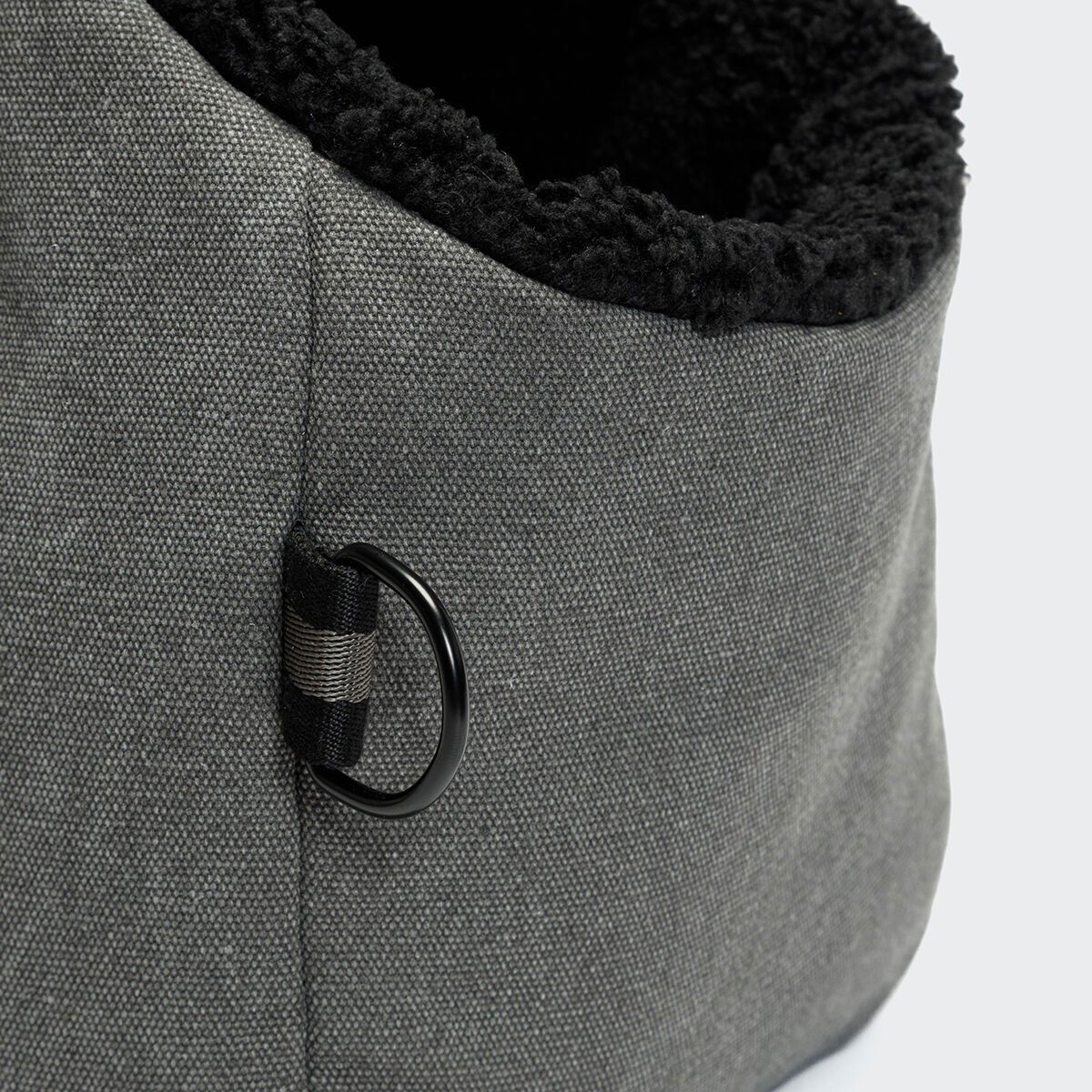 Cloud7 Dog Carrier Lucca Canvas Basalt