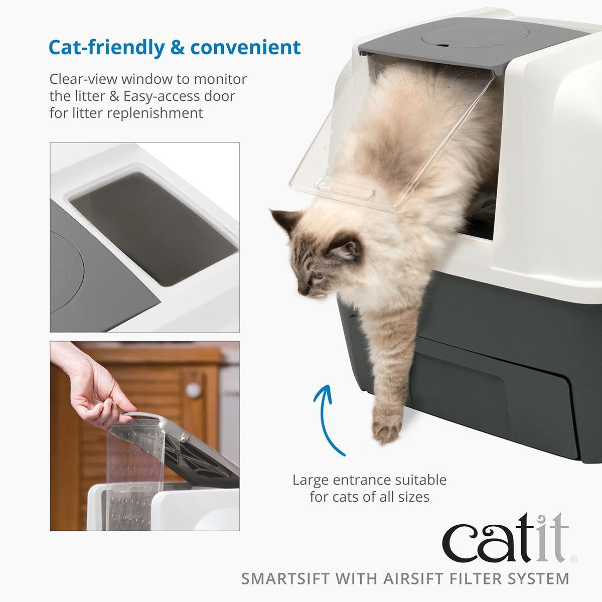 Catit SmartSift Cat Toilet 