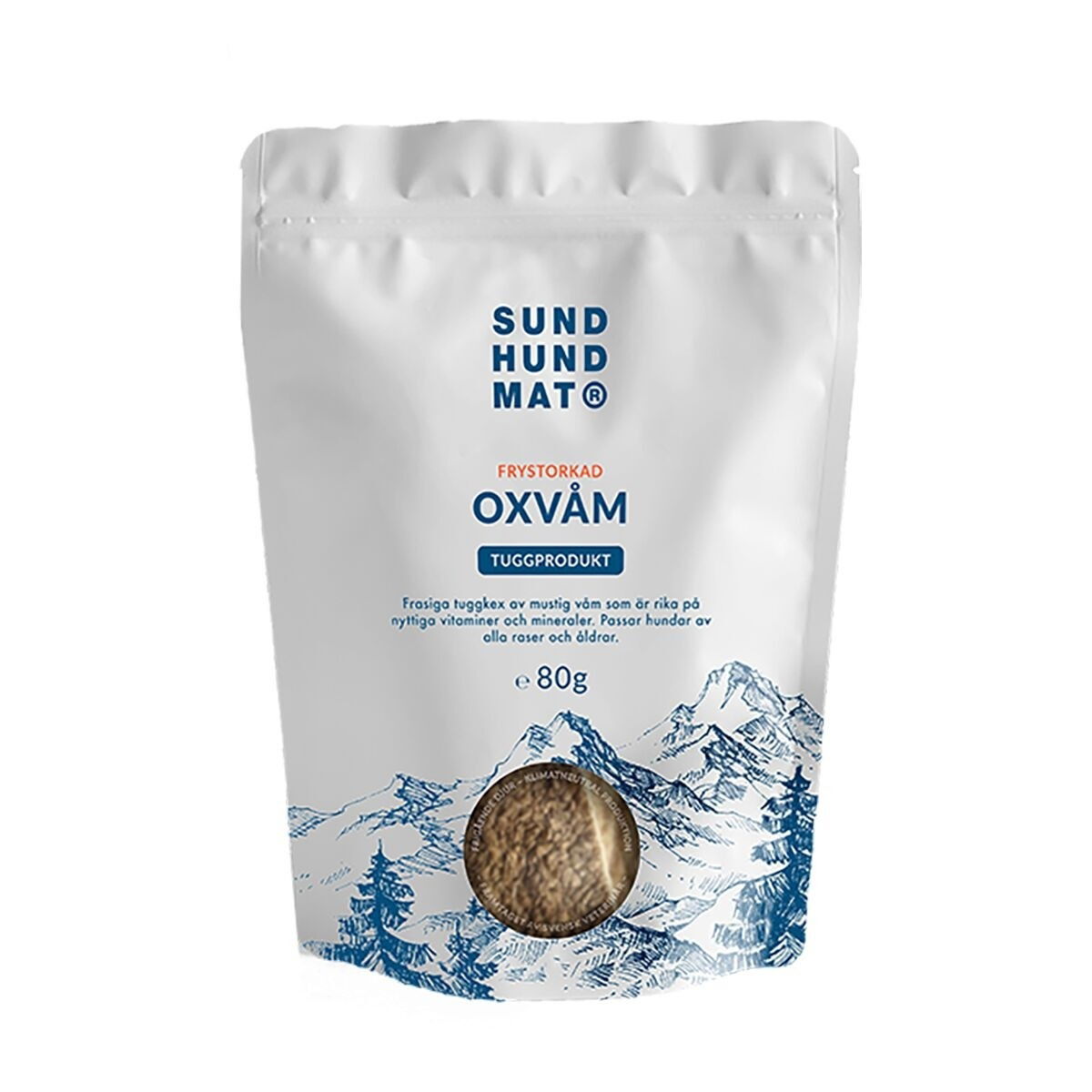 SH Frystorkad Oxvåm 80g