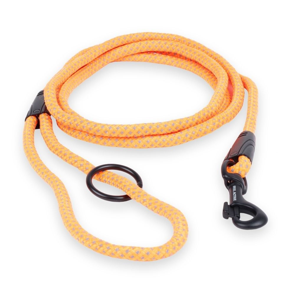 Feel Active Rope leash Orange 6mm