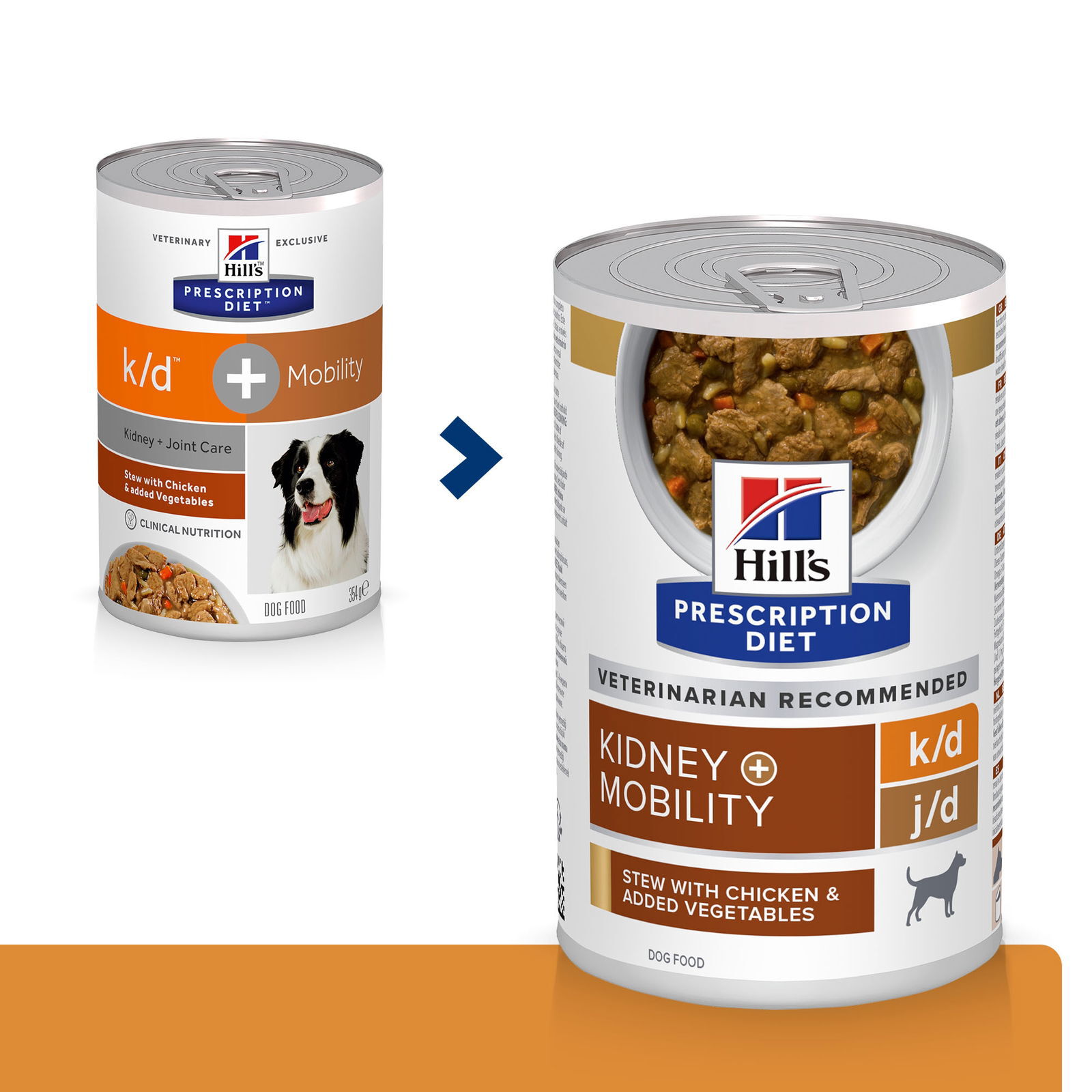 Hill's Diet Dog k/d+Mobility Stew Chicken 354 g