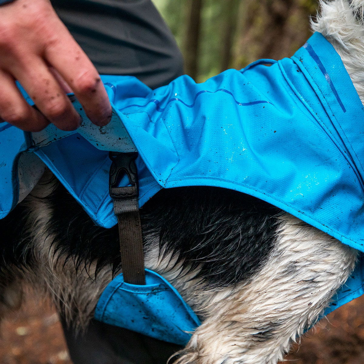 Ruffwear Sun Shower Jakke Blue Dusk