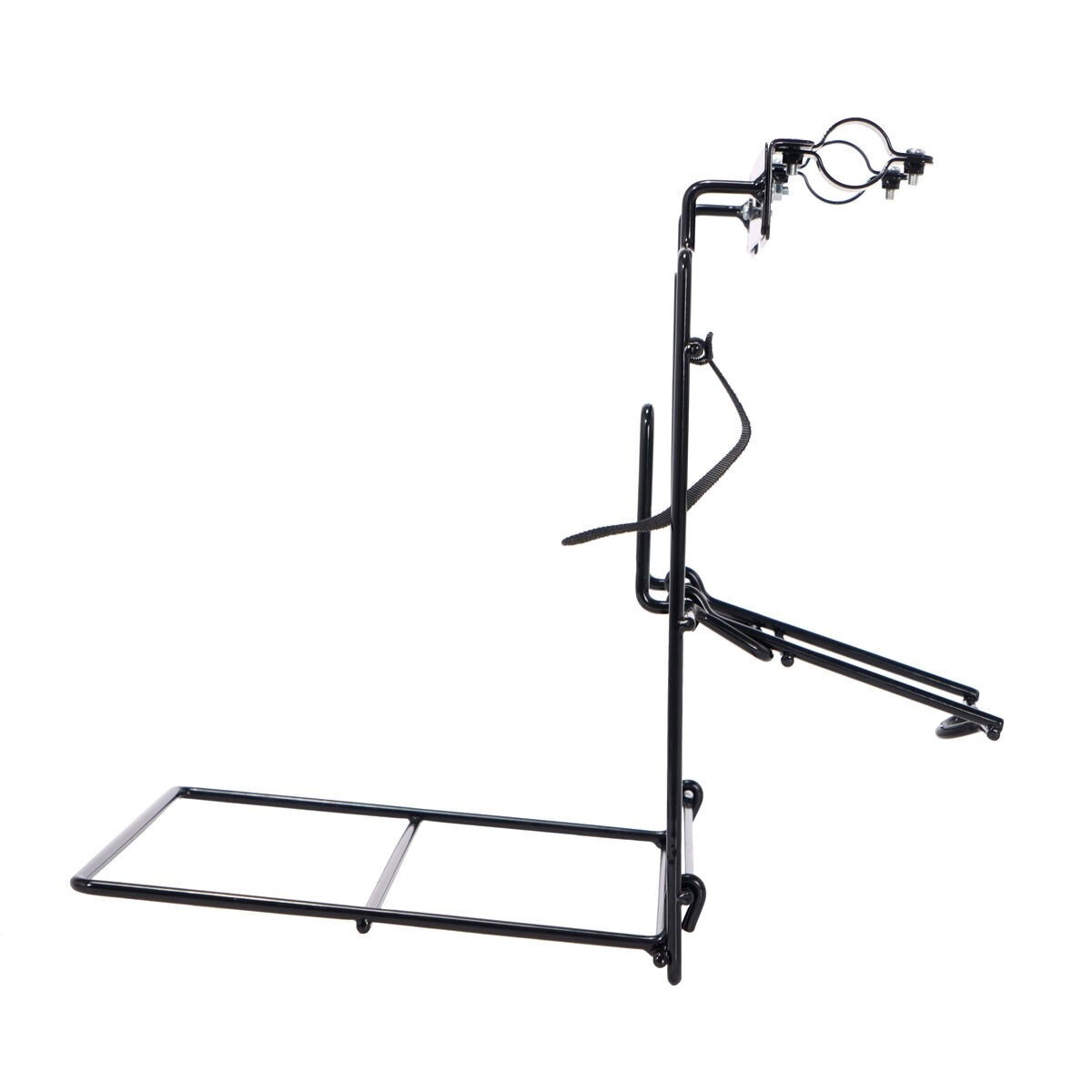 Feel Active Bicycle basket with metal rack black