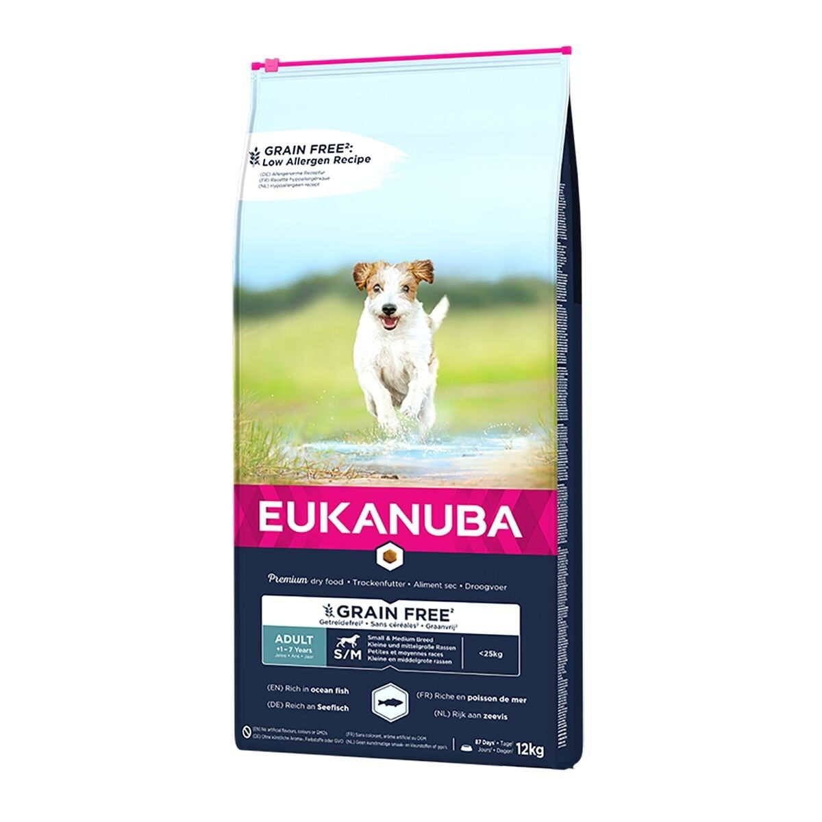 Eukanuba Grain Free Adult Small & Medium Breed Ocean Fish 3 kg