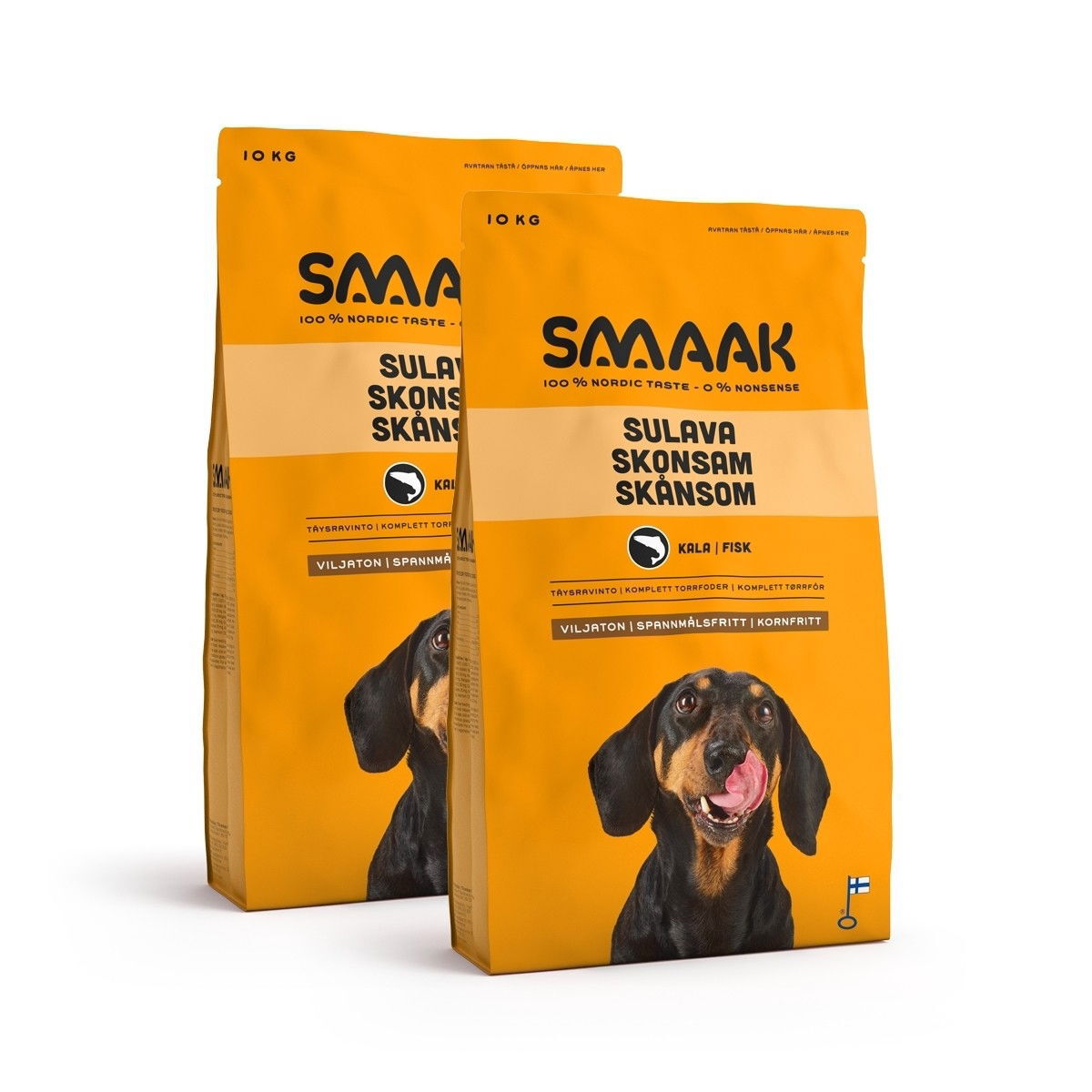 Smaak Dog Adult Grain Free Fish 2 x 10 kg