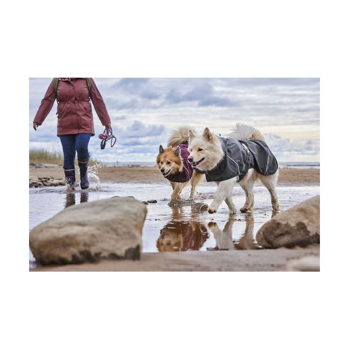 Hurtta Mudventure Coat ECO blackberry