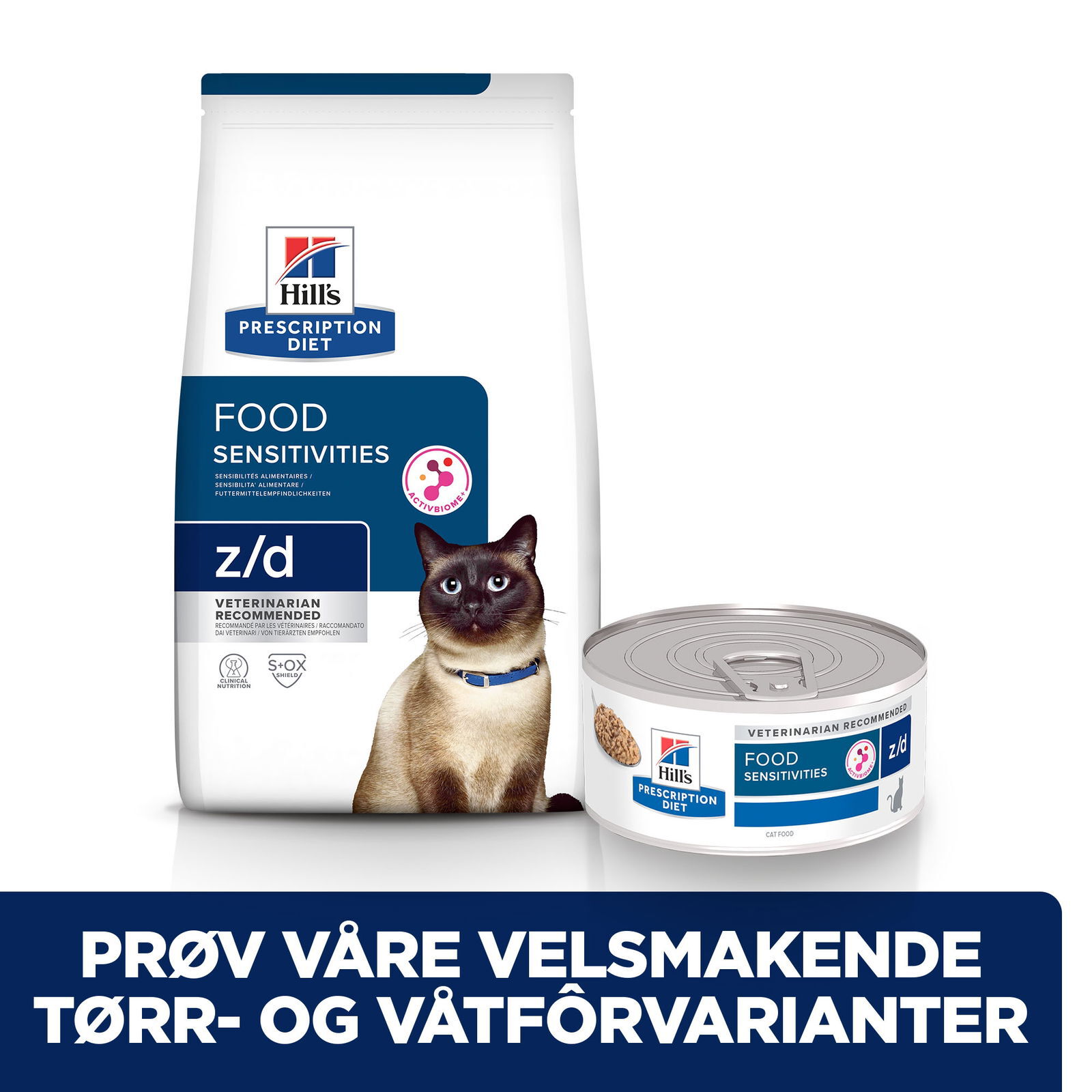 Hill's PRESCRIPTION DIET z/d kattefôr 