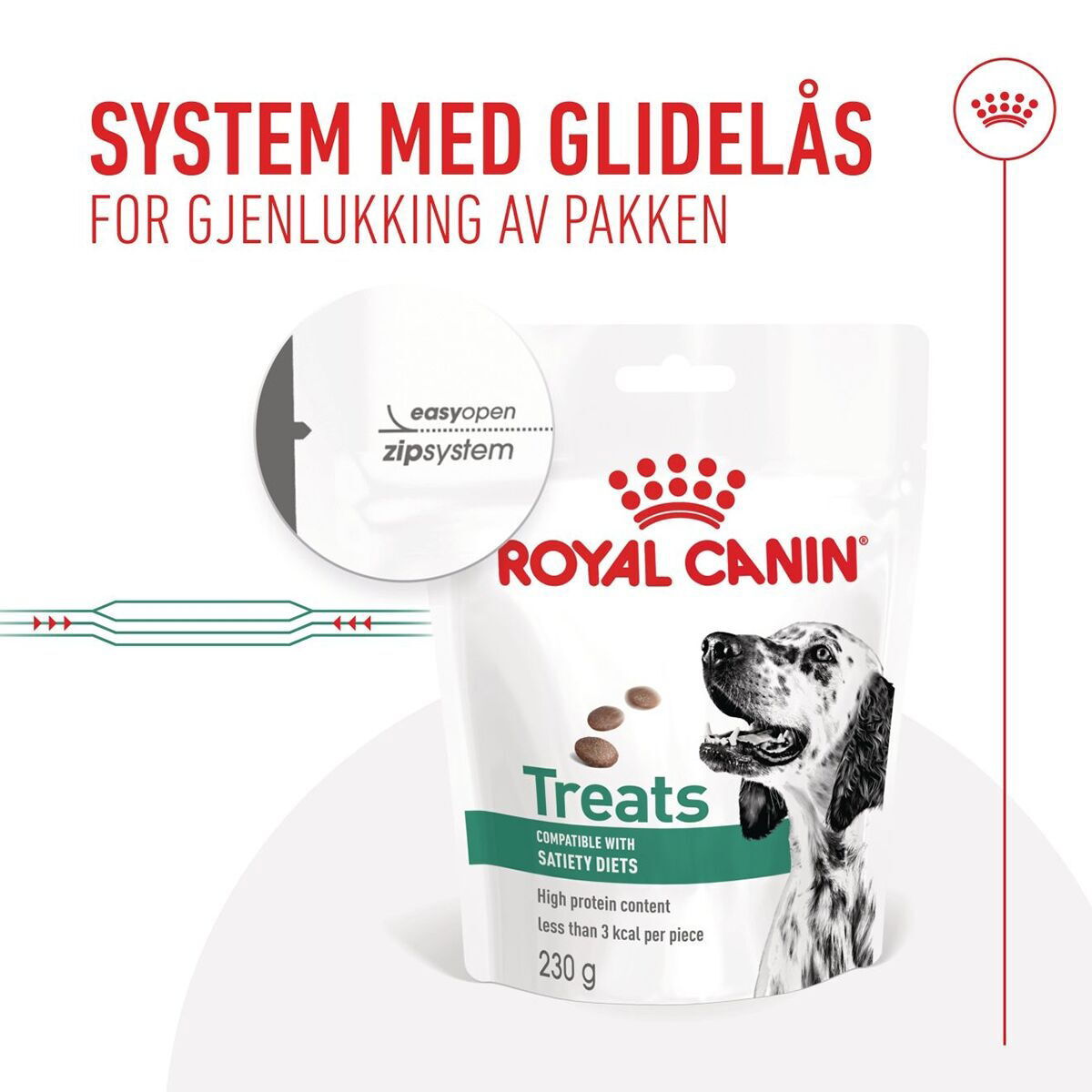 Royal Canin Veterinary Diets Dog Satiety Treats 230g