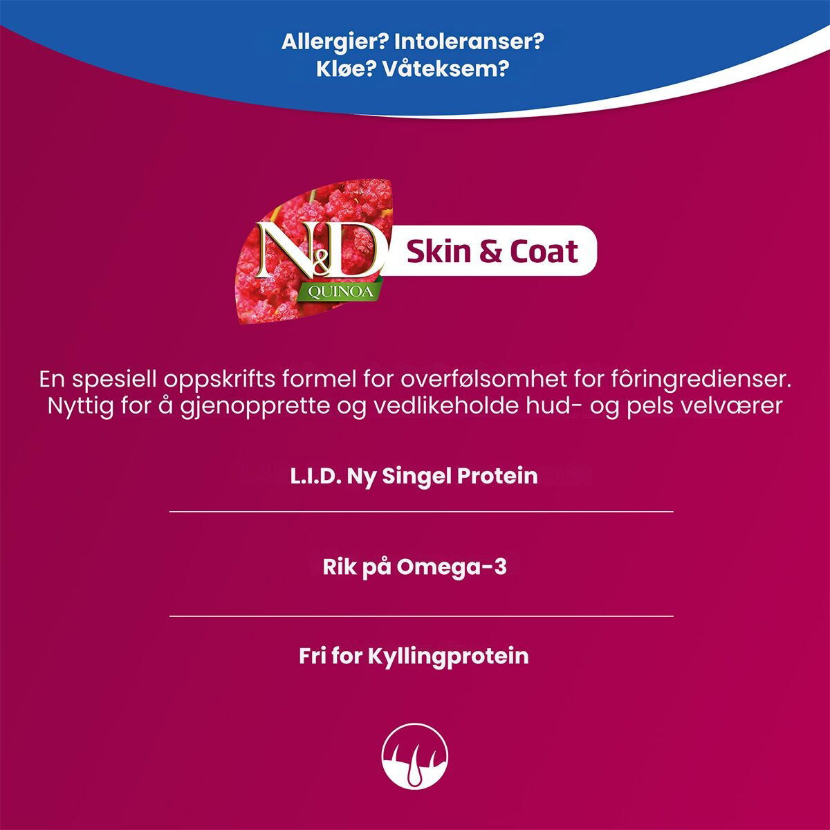 N&D Dog Quinoa&Venison 285g