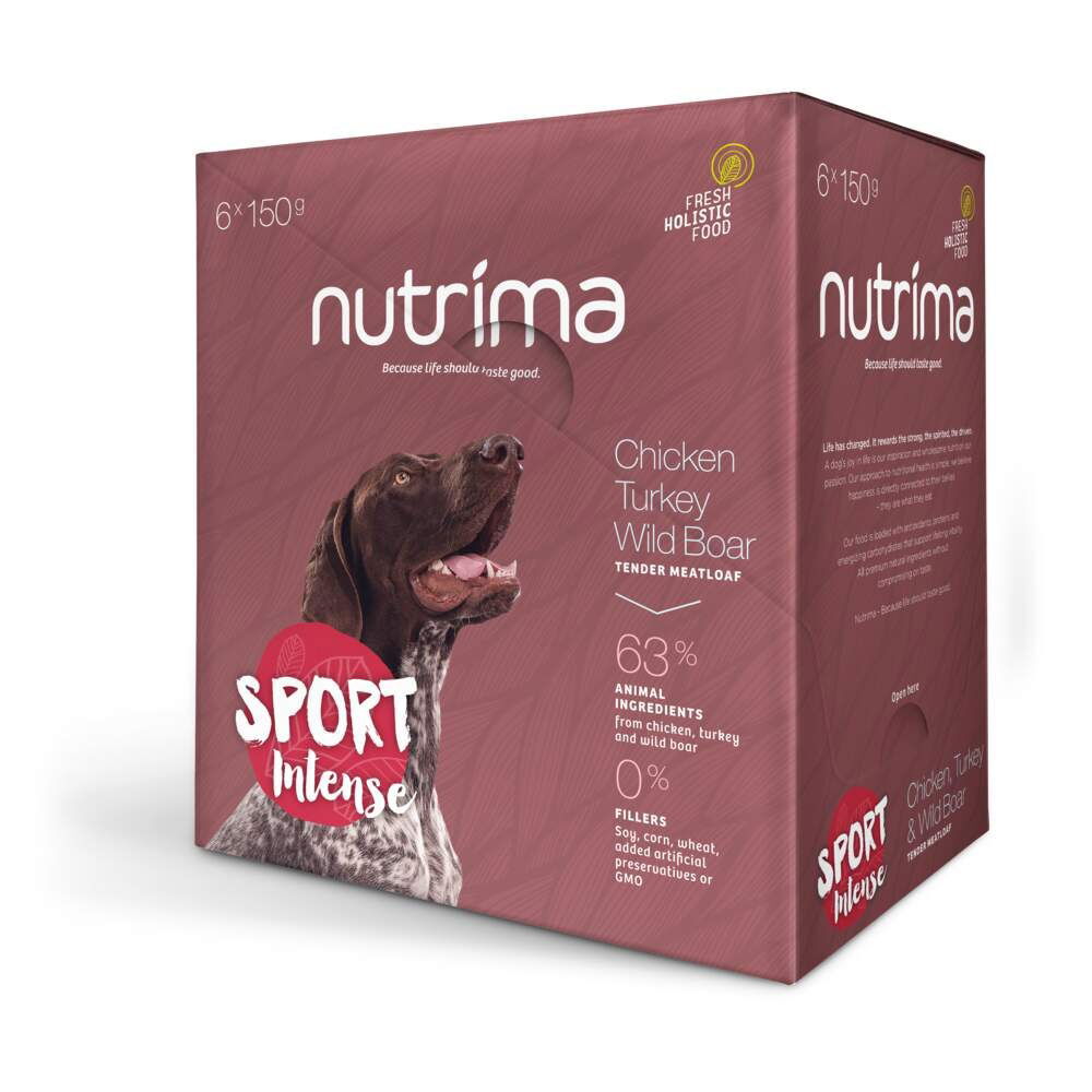 Nutrima Sport Intense Kyckling, Kalkon & Vildsvin 150 g