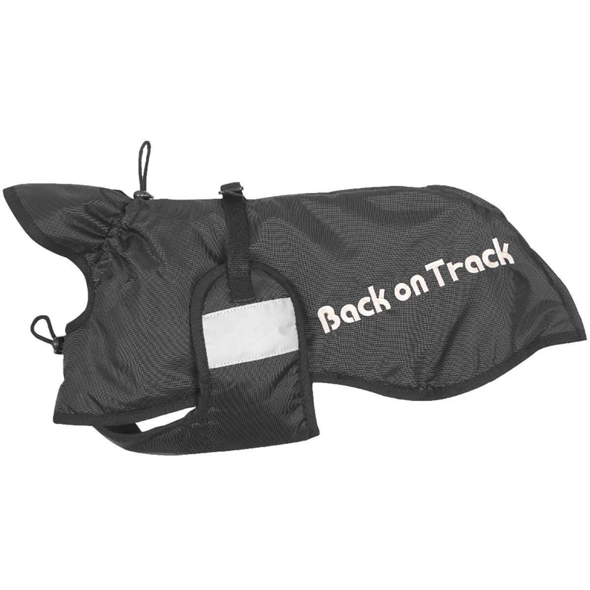 Back on Track Dog rug standard, Black 