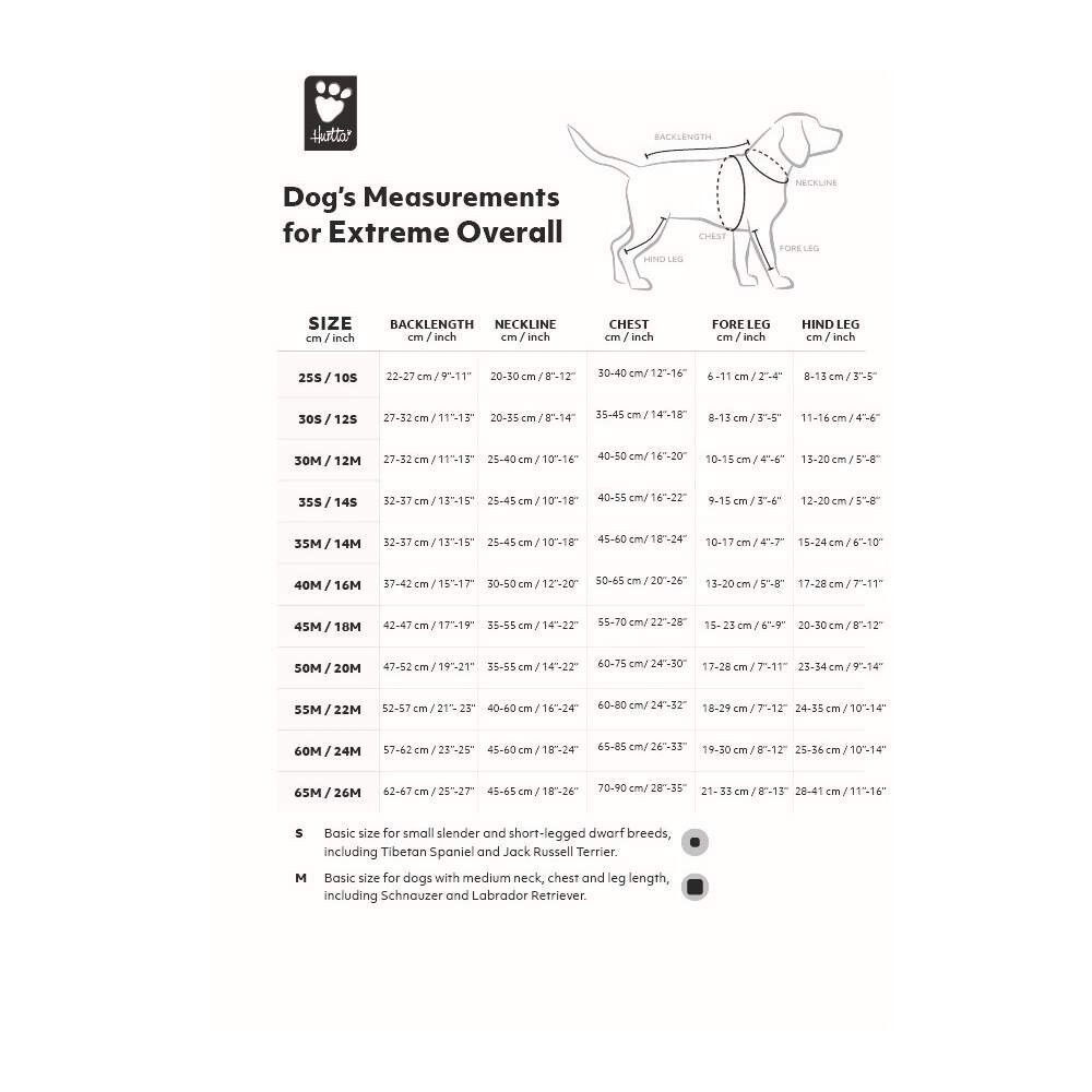 Hurtta Extreme Overall blackberry 35S