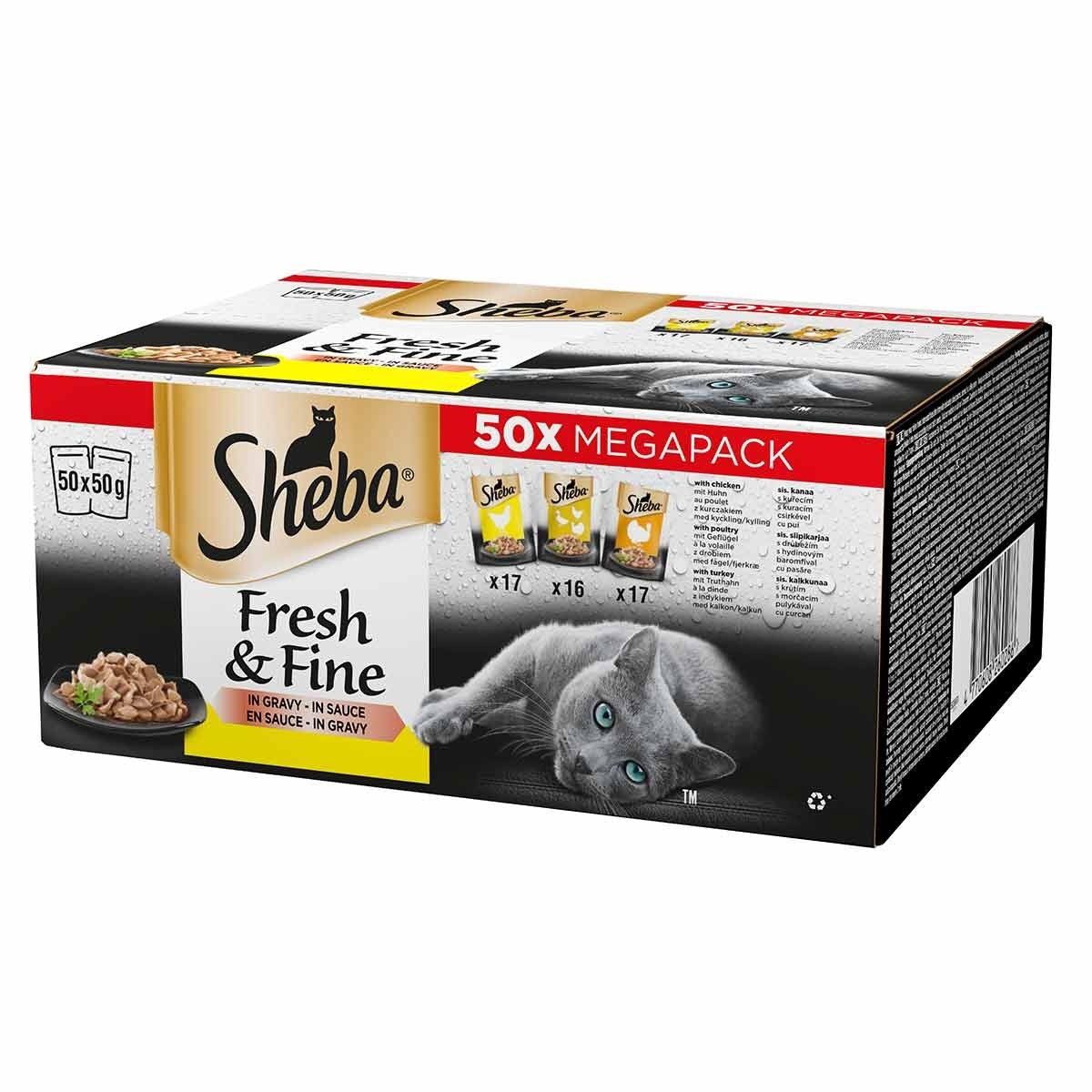 Sheba Fresh&Fine 50x50g