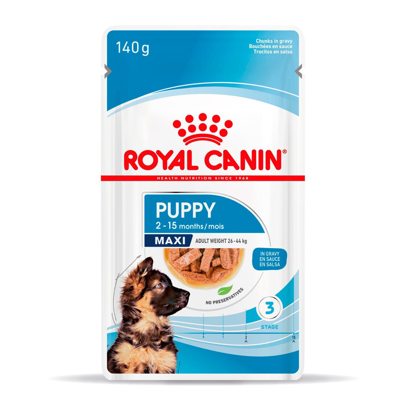 Royal Canin Maxi Puppy Gravy våtfôr til valp