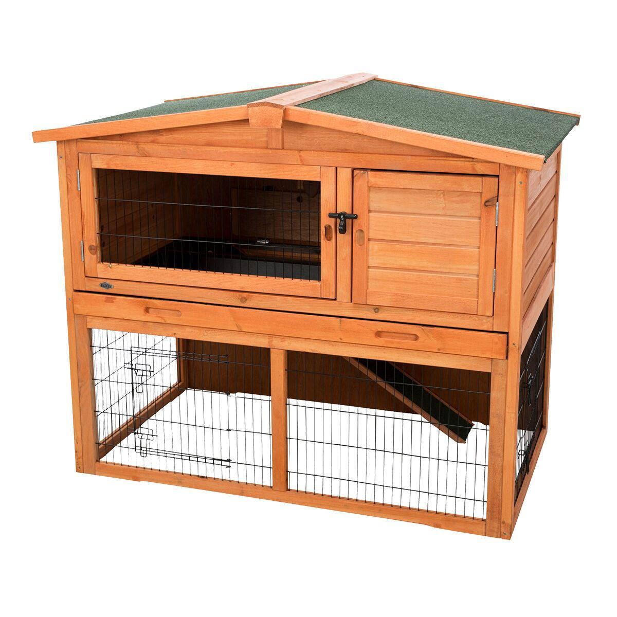 Trixie Natura small anim hutch 2 sto od run br