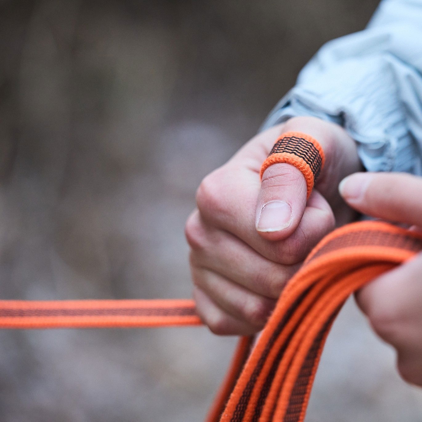 Non-Stop Friction long line, orange