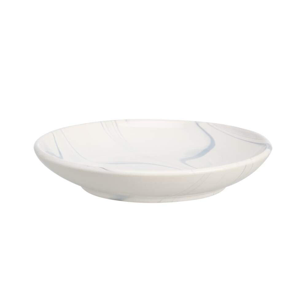 Basic Marble ceramic saucer
