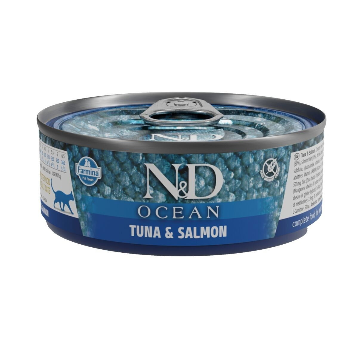 N&D Cat Ocean Tuna&Salmon 70g
