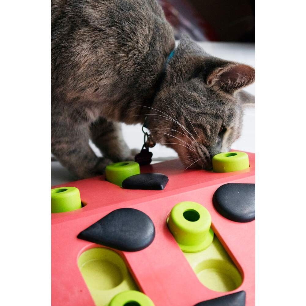 Nina Ottosson Cat Melon Madness Puzzle and Play Red