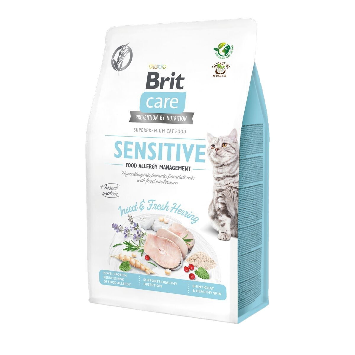 Brit Care Cat Grain Free Sensitive Insect & Herring